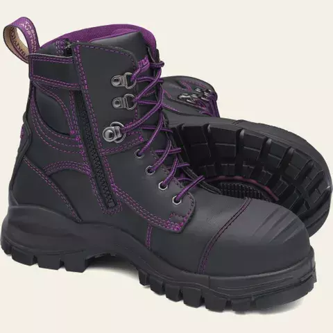 Blundstone 897 Womans Zip Safety Boot
