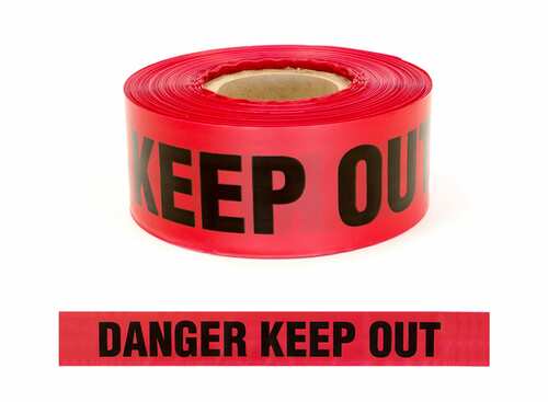 Esko PE Barrier Tape Danger Keep Out Warning Tape 