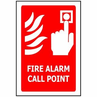 FIRE ALARM CALL POINT 340 x 240