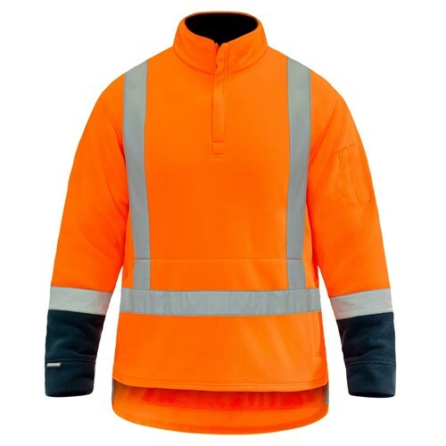 Polar Fleece TTMC-W17 Orange Navy