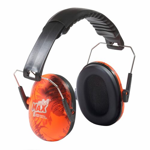 Esko Kids MiniMax Earmuff Orange Camo