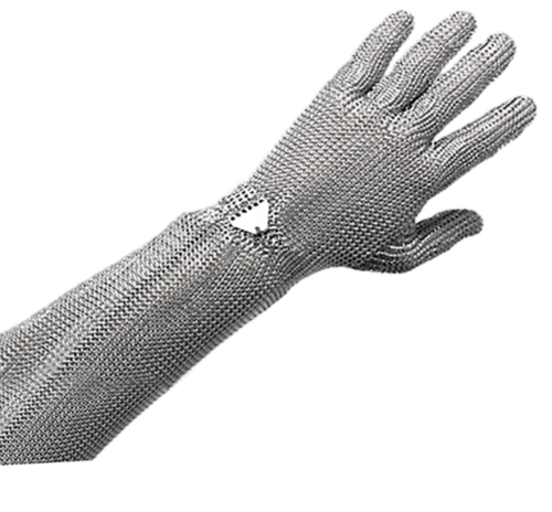 Falcon Chain Mesh Hook Closure Glove with 19cm Cuff