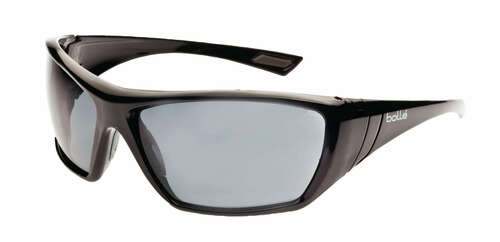 Bolle Hustler Safety Glasses Smoke