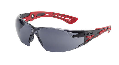 Bolle Rush+ Safety Glasses Smoke