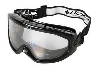 Bolle Blast Duo Charcoal PVC Frame AS/AF Clear Lens Sealed (No Vents)