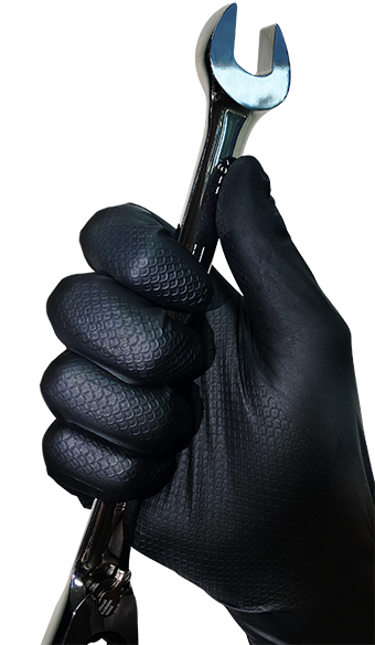 Black Rocket Nitrile Xtra Grip Gloves