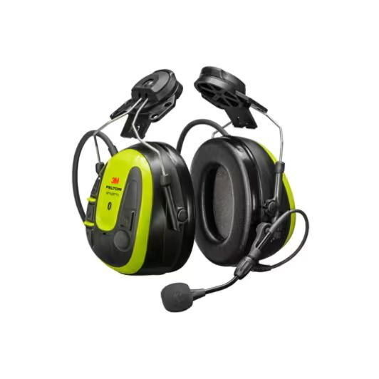3M PELTOR WS ALERT X,  App, Bright Yellow, Headset, Helmet Attached, Bluetooth
