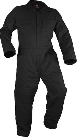 Long Sleeved Polycotton Zip Coverall