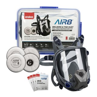 Esko AIR8 Full Face Welders Dust Clipbox Kit