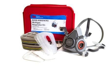 3M Half Mask Multi-Gas Respirator Kit