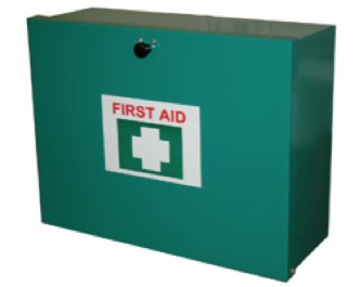 Industrial 1-50 Person First Aid Kit (Wall Mountable Metal Box)
