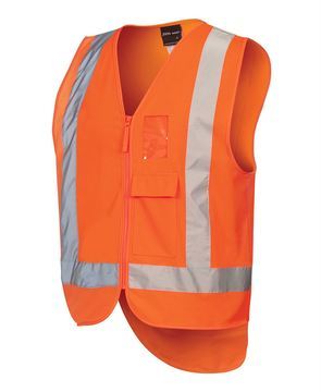 Safety Vest Hi Viz Day Night TTMC-W Orange