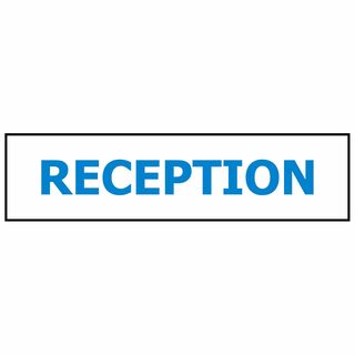 Reception ACM Sign 400x100mm