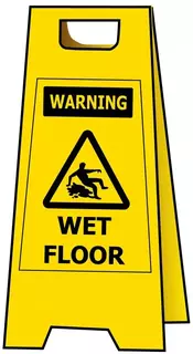 A-Frame Wet Floor Sign