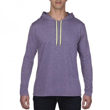 Adult Lightweight Long Sleeve Hooded Tee