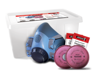 Armour Half Face P2 Particulate Filter Mask Kit