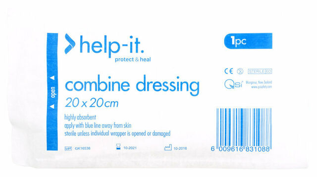 Help-It Combine Dressing 10 X 9cm
