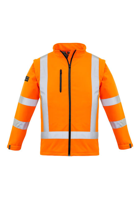 Women Hi Vis NSW Rail X Back 2 In 1 Softshell Jacket