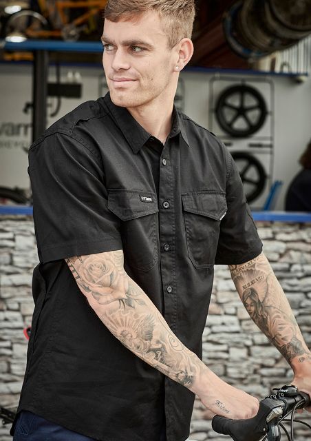 Men Rugged Cooling Short Sleeve Shirt