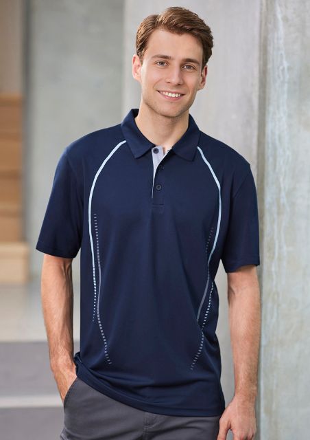 Mens Cyber Short Sleeve Polo