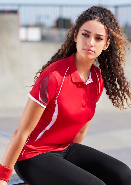 Womens Razor Short Sleeve Polo